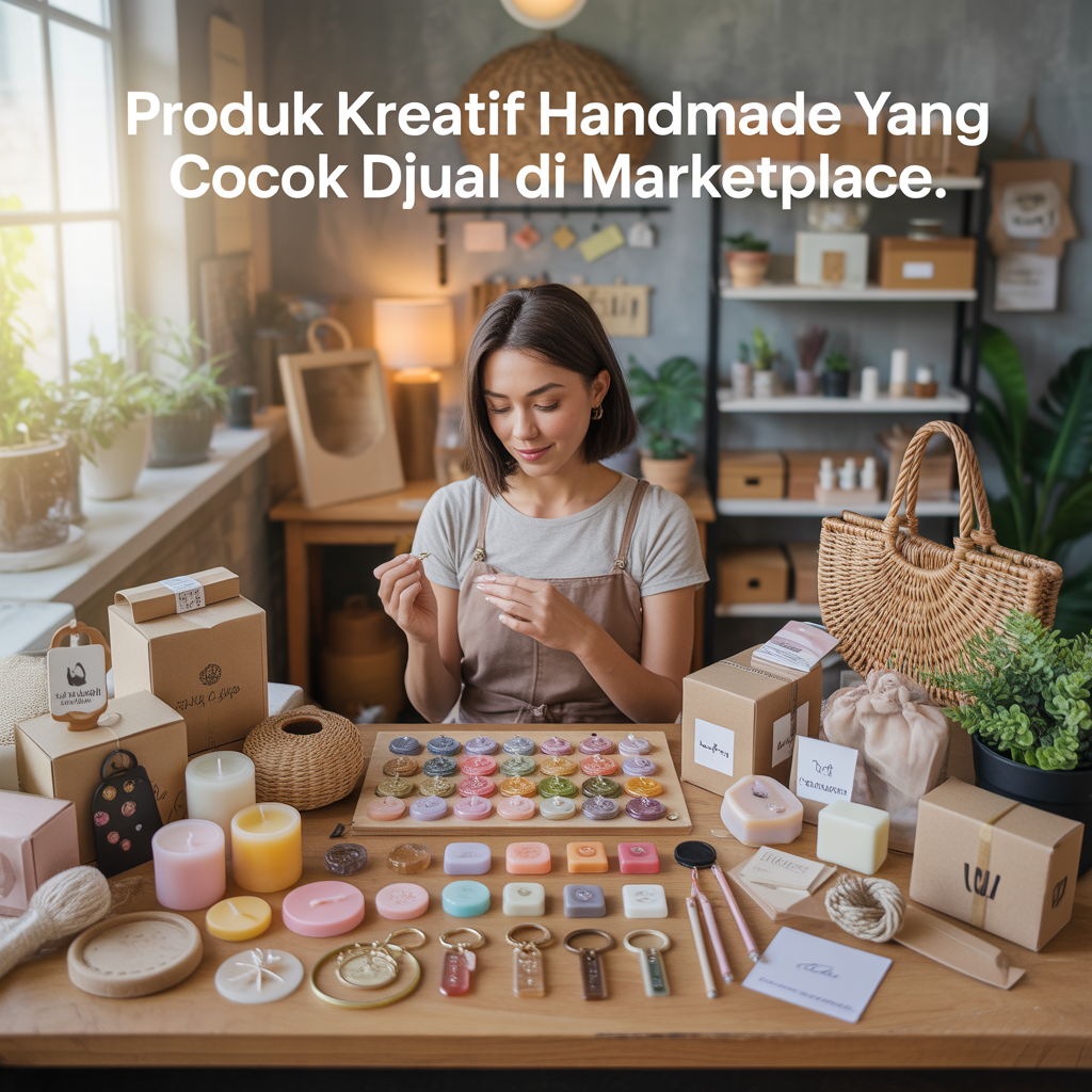 Produk Kreatif Handmade yang Cocok Dijual di Marketplace