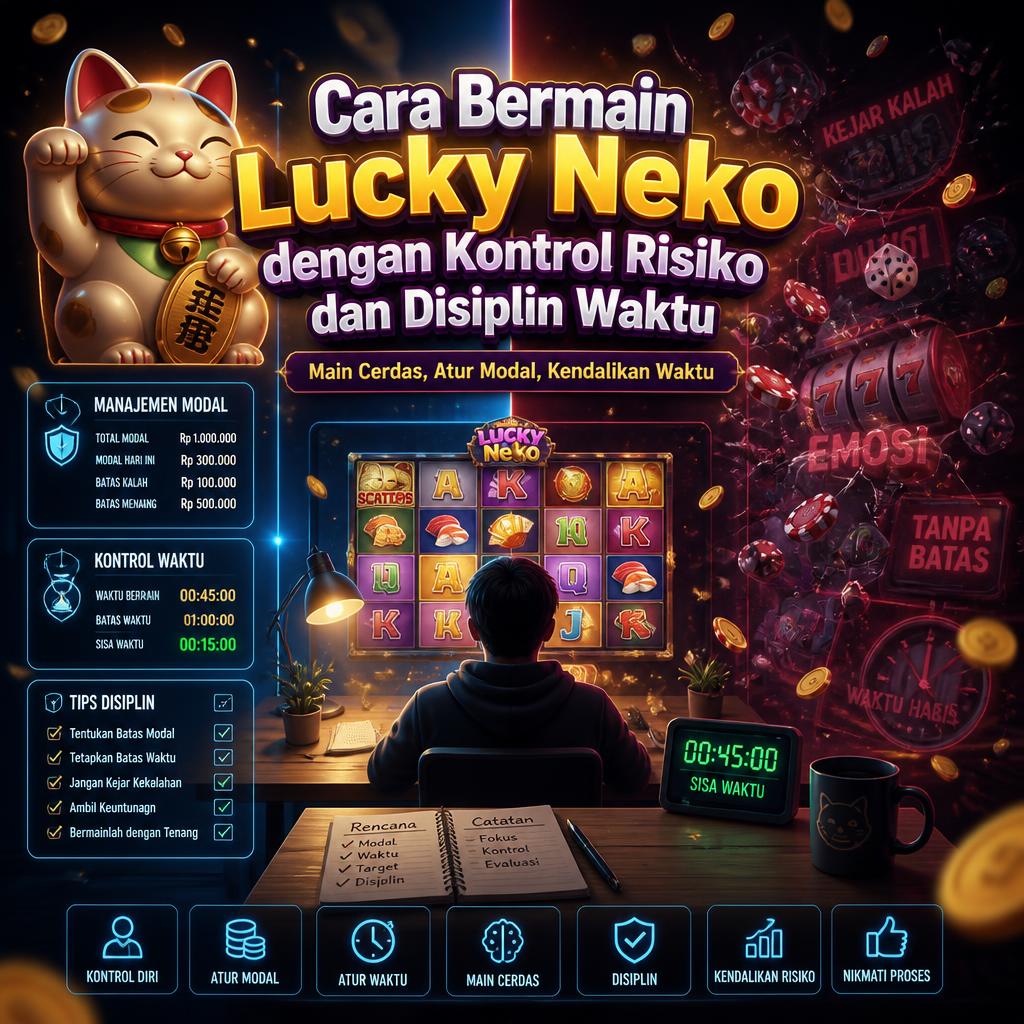 Cara Bermain Lucky Neko dengan Kontrol Risiko dan Disiplin Waktu