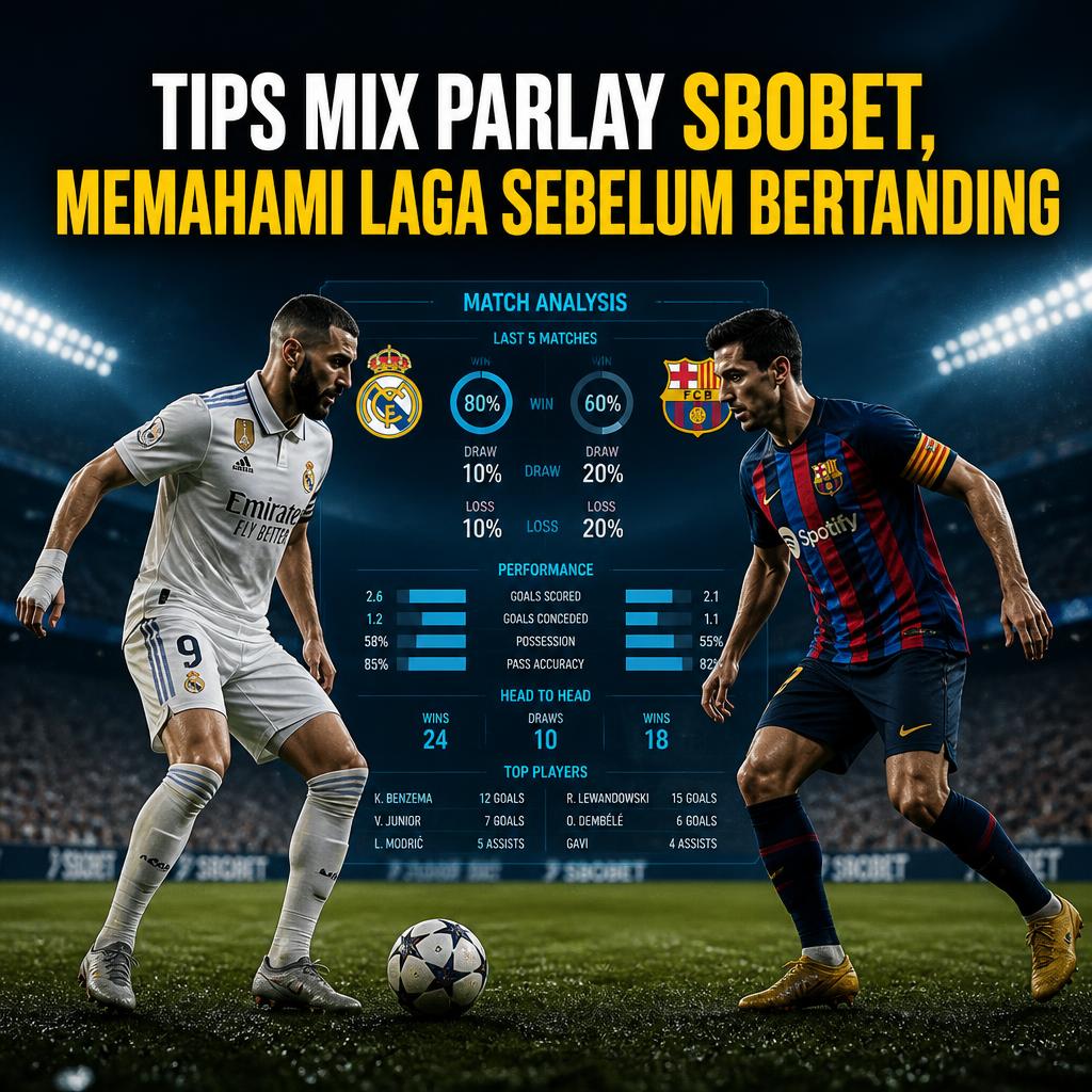 Tips Mix Parlay SBOBET, Memahami Laga Sebelum Bertanding
